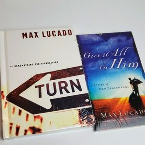 "Give it ALL to HIM" & Turn Max Lucado 2 Books